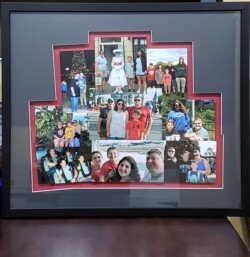 Mounted photos floated for a third dimension Capture Vacation Memories