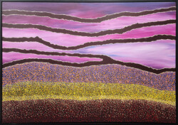 Stretched and Framed Painting