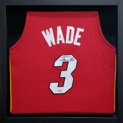 Wade Framed Jersey Framed Basketball Jersey