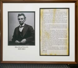 Portrait and Second Inaugural Address Photos and Prints